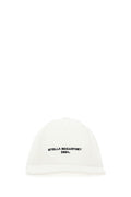 Stella McCartney 570194WP0023 Logo-Embroidered Beanie — White