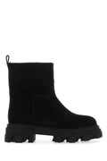 Gia Couture Ankle Boot — Black