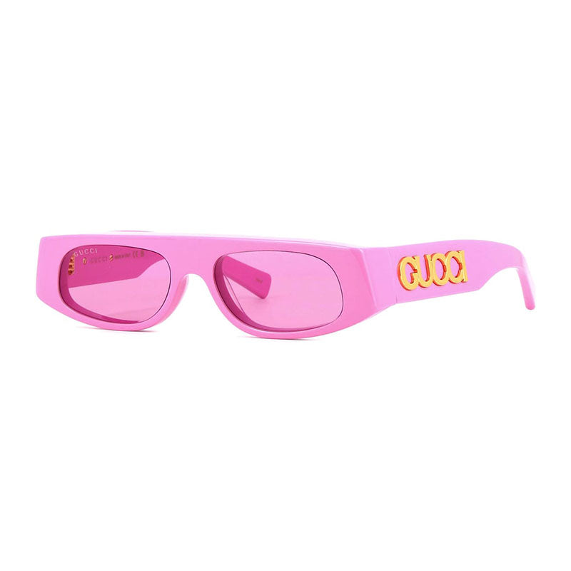 Gucci GG1771S002 Logo-Embellished Sunglasses — Pink
