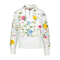 Kenzo Wildflower-Embroidered Cotton Sweatshirt — White