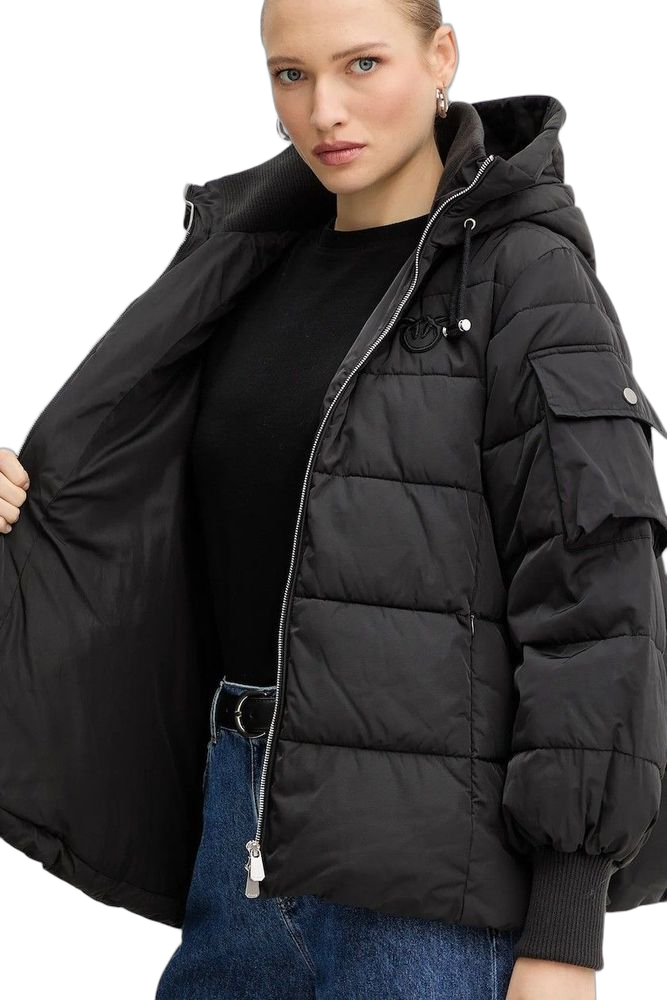 Pinko Crusca Down Jacket — Black