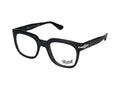 Persol 0PO3325V Classic Square-Frame Eyeglasses — Black