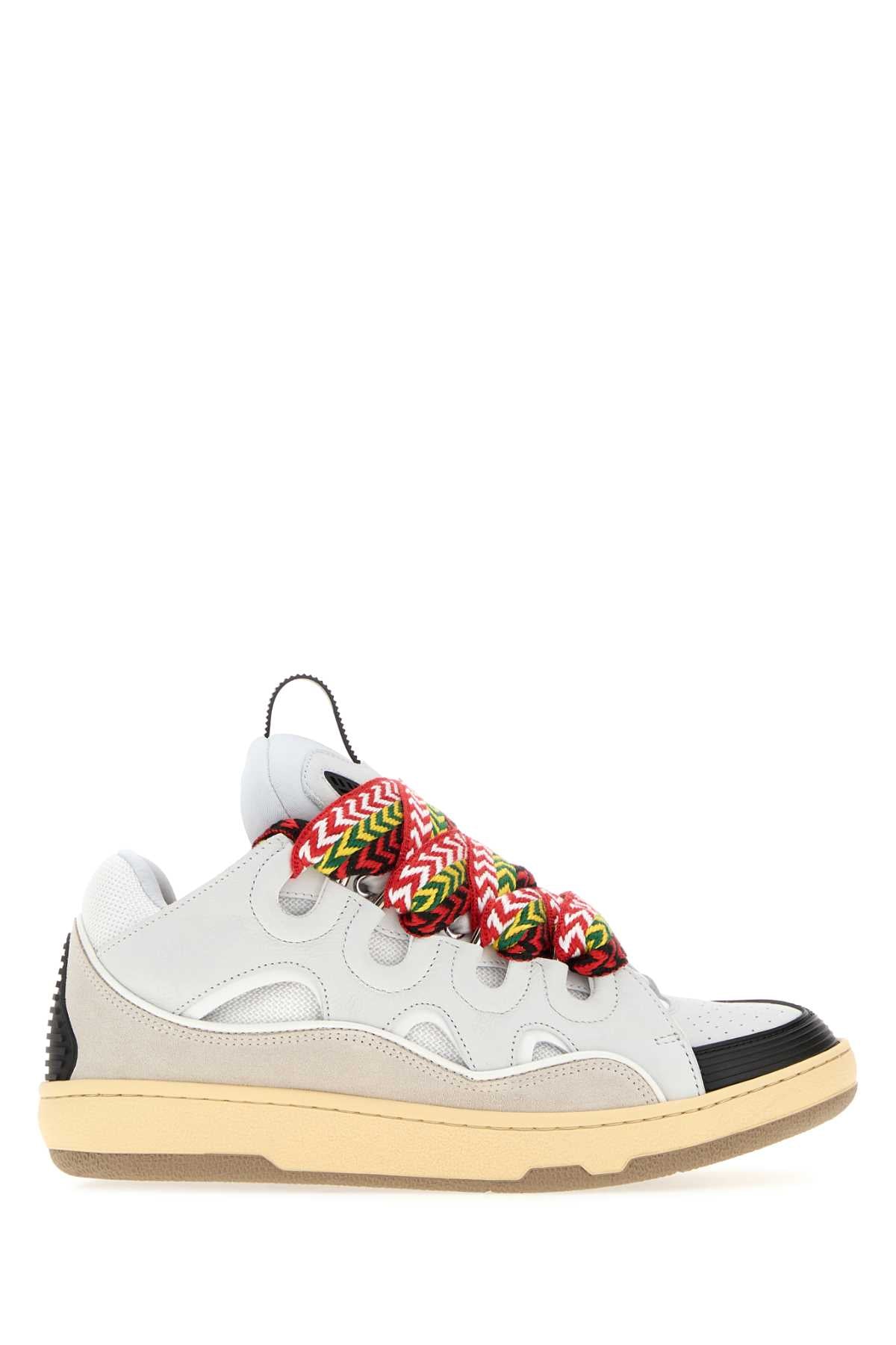 Lanvin Curb Sneaker — White