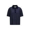 AMI Paris Polo Shirt — Navy