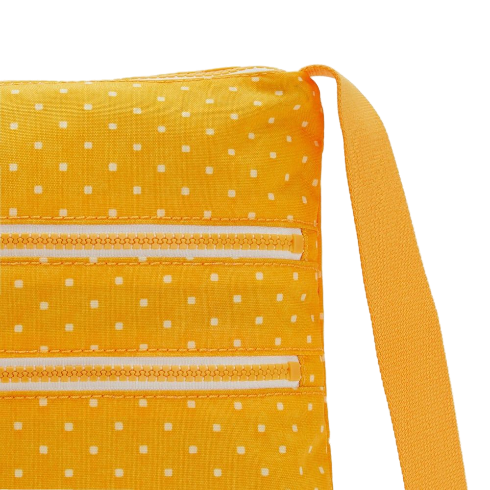 Bolso cruzado Kipling Alvar — Amarillo
