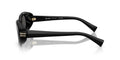 Miu Miu 0MU Acetate Oval Sunglasses — Black