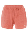 Sporty & Rich Logo Bermuda Shorts — Pink