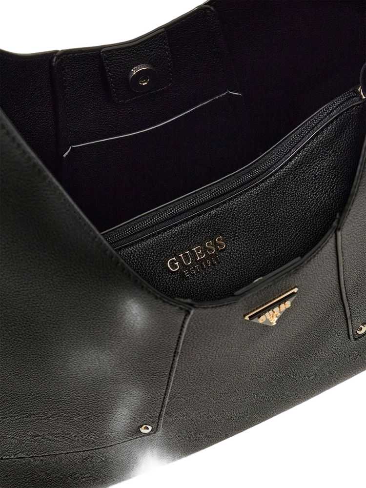 Guess Darcy Hobo Bag — Black
