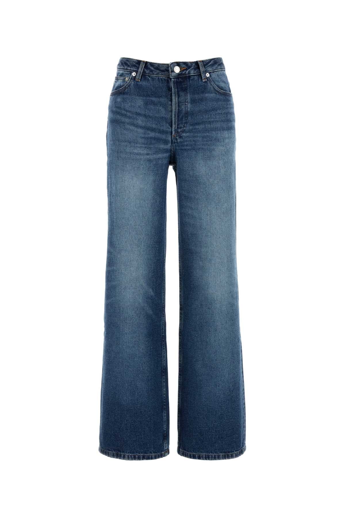 A.P.C. Cotton Denim Jeans — Blue