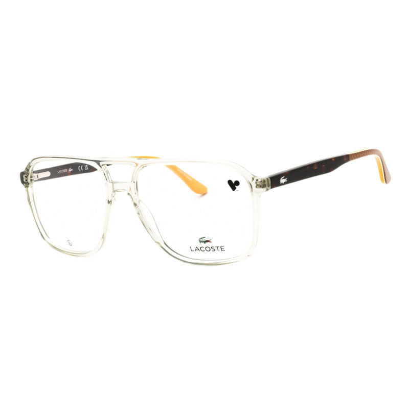 Lacoste L2991035 Aviator Full Rim Eyeglasses — Gray