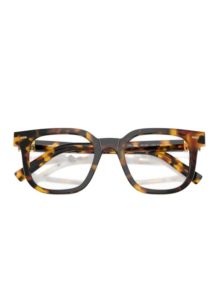 Miu Miu 0MU Tortoiseshell Acetate Eyeglasses — Havana
