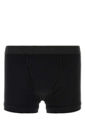 Tom Ford Stretch Cotton Boxer Shorts — Black