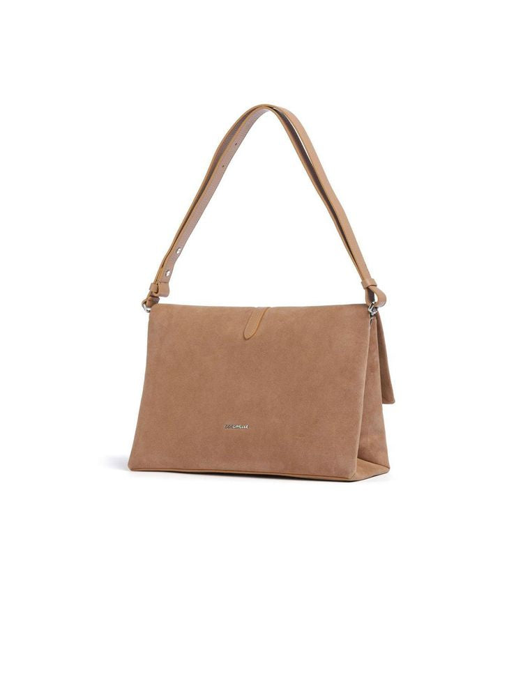 Coccinelle Dorian Shoulder Bag — Beige