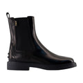 Tod's Leather Chelsea Boots — Black