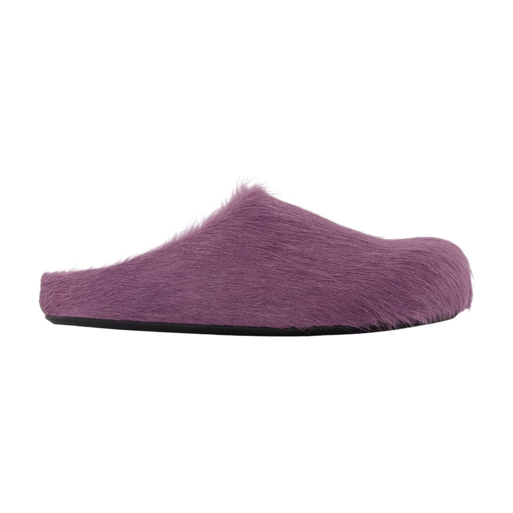 Marni Fussbett Slipper — Purple