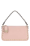 Valentino Garavani Bolso de hombro Rockstud — Rosa