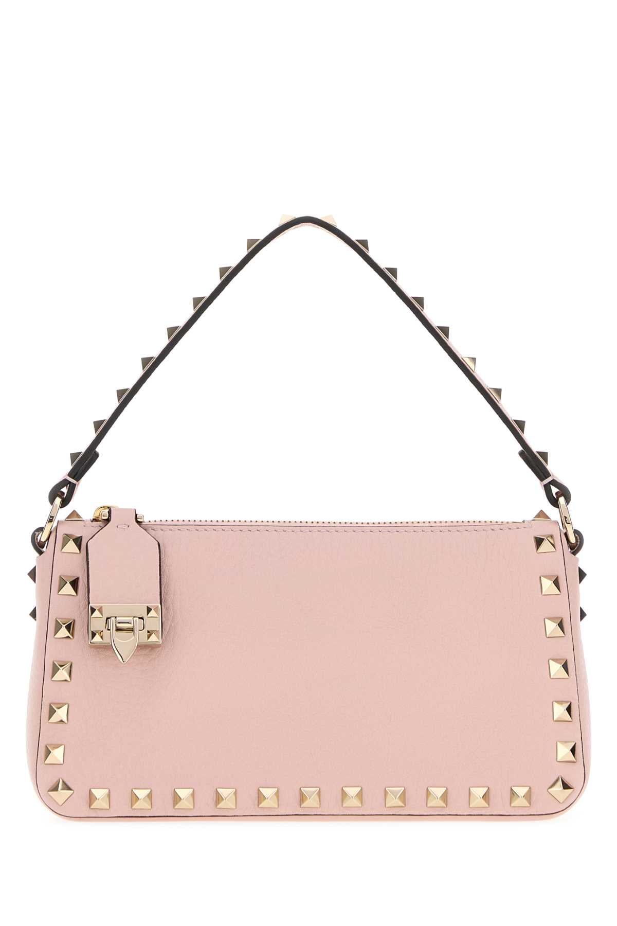 Valentino Garavani Rockstud Shoulder Bag — Pink