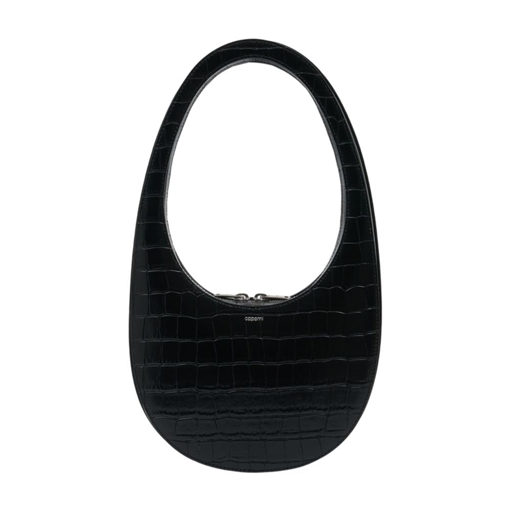 Coperni Swipe Shoulder Bag — Black