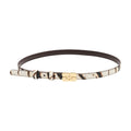 Ganni Kat Belt — Ivory