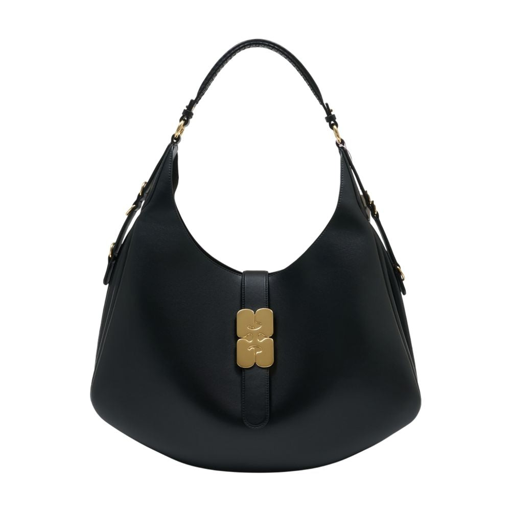 Ganni Kat Shoulder Bag — Black