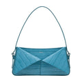 Coperni Croco Belt Shoulder Bag — Blue