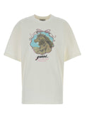 Camiseta de algodón Ganni — Blanco