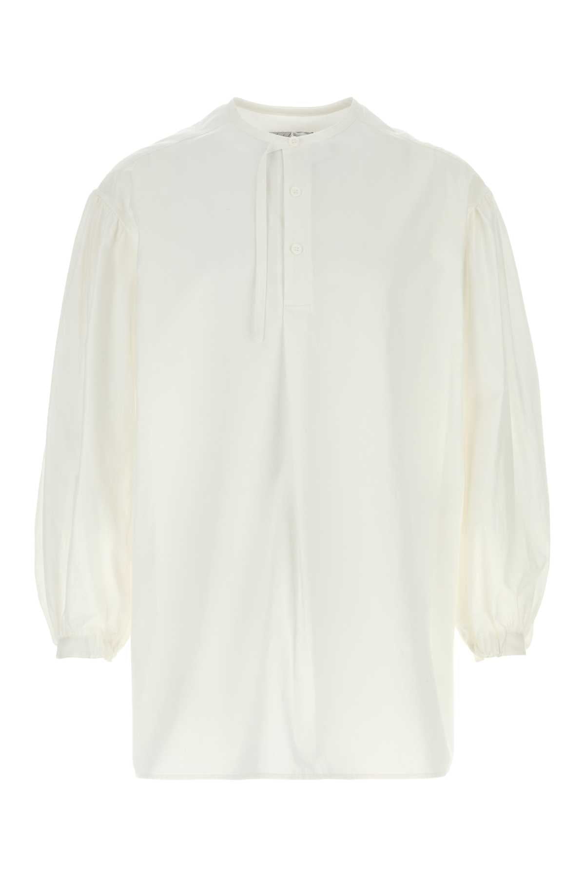 Yohji Yamamoto Sleeve Shirt — White