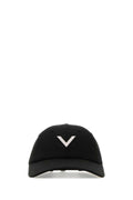 Valentino Garavani 4W2HDA25ZDH Logo-Embroidered Baseball Cap — Black