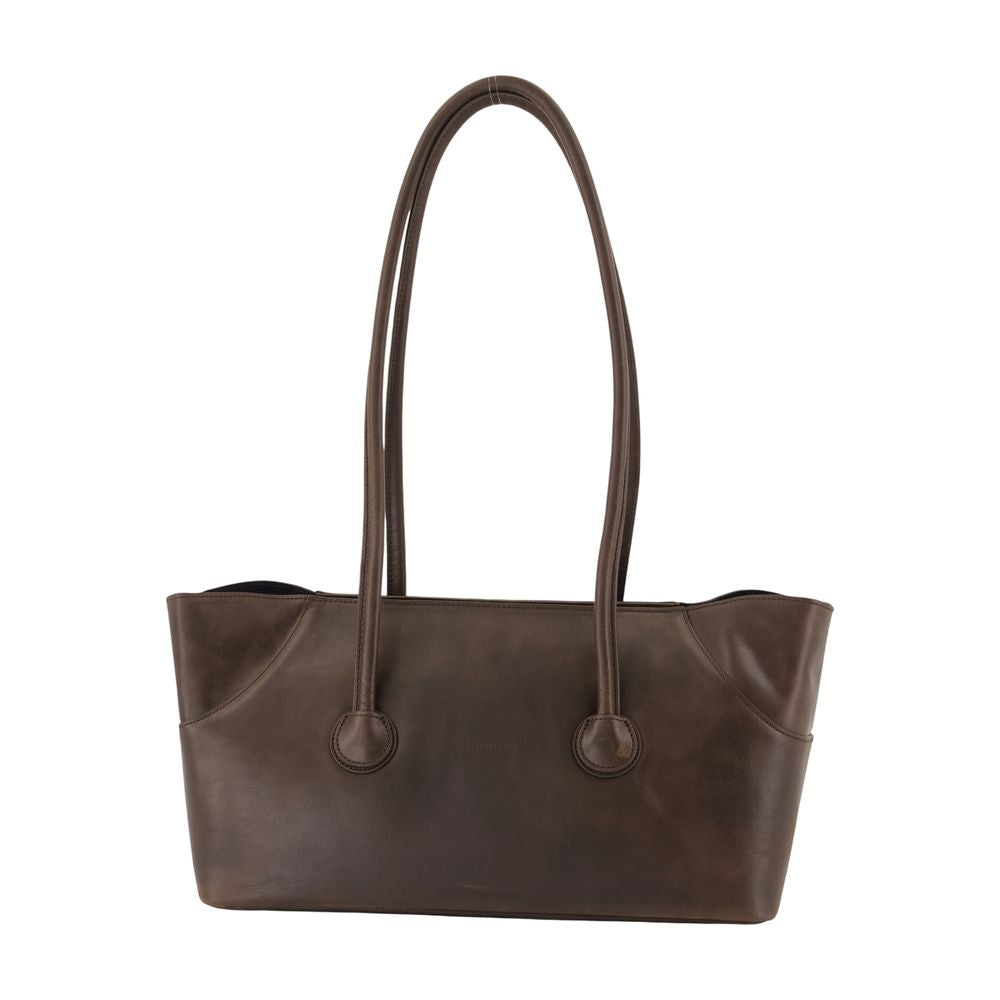 Margesherwood Boat Large Shoulder Bag — Brown