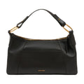 Vanessa Bruno Leather Calfskin Shoulder Bag — Black