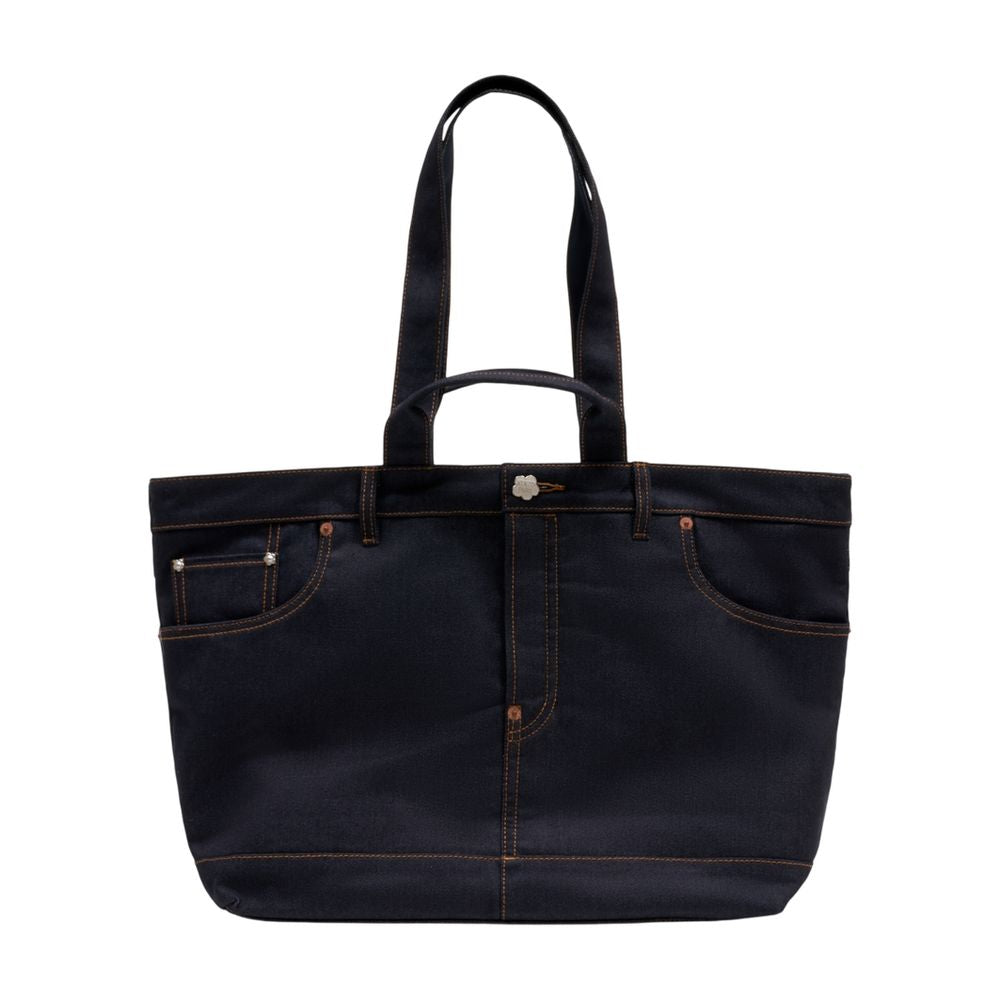 Kenzo Cotton Tote Bag — Navy