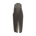 Rick Owens Wool & Shearling Vest — Gray