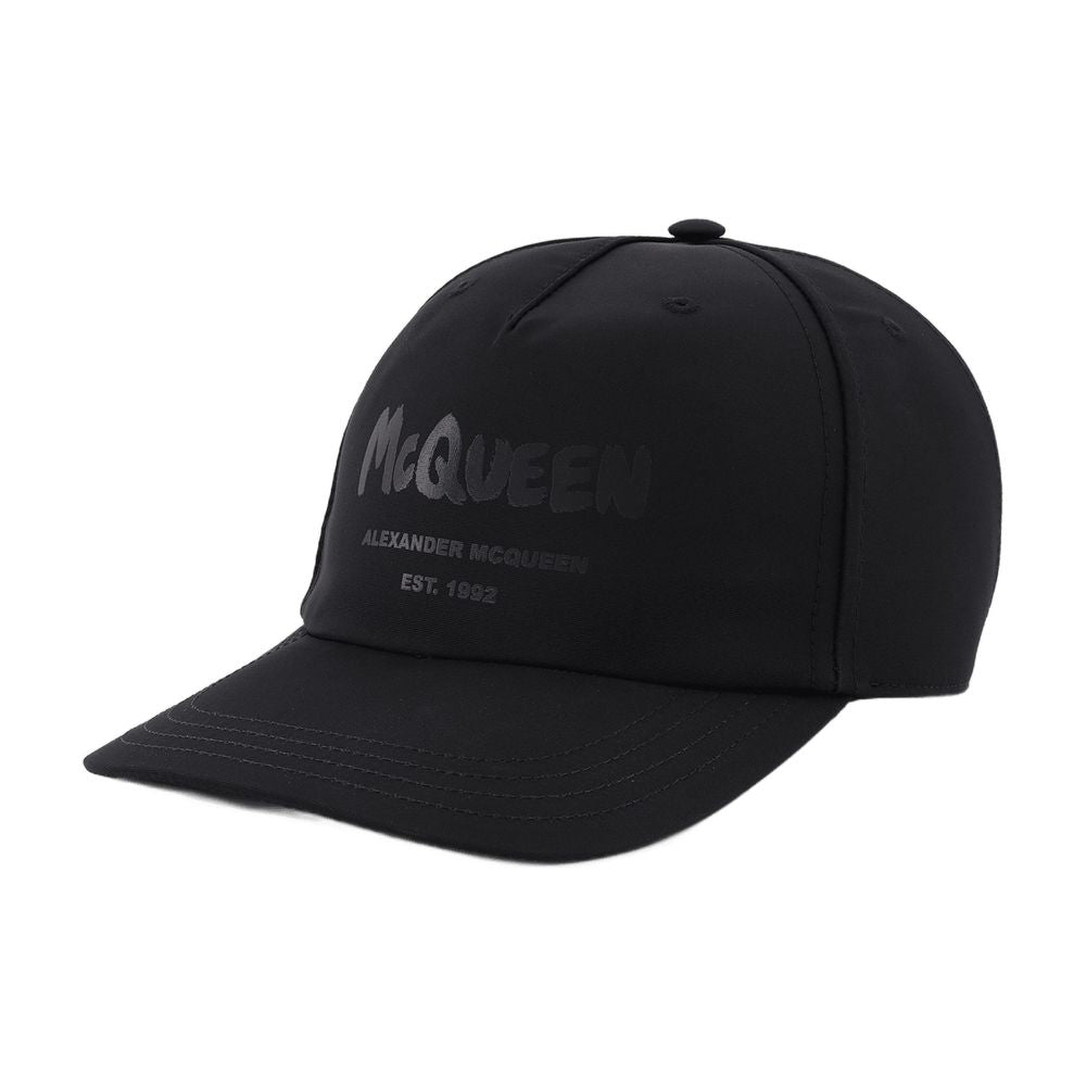 Alexander McQueen 6677784404Q1000 Baseball Cap — Black