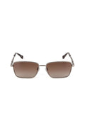Zadig & Voltaire Gafas de sol rectangulares de metal SZV513 — Grises