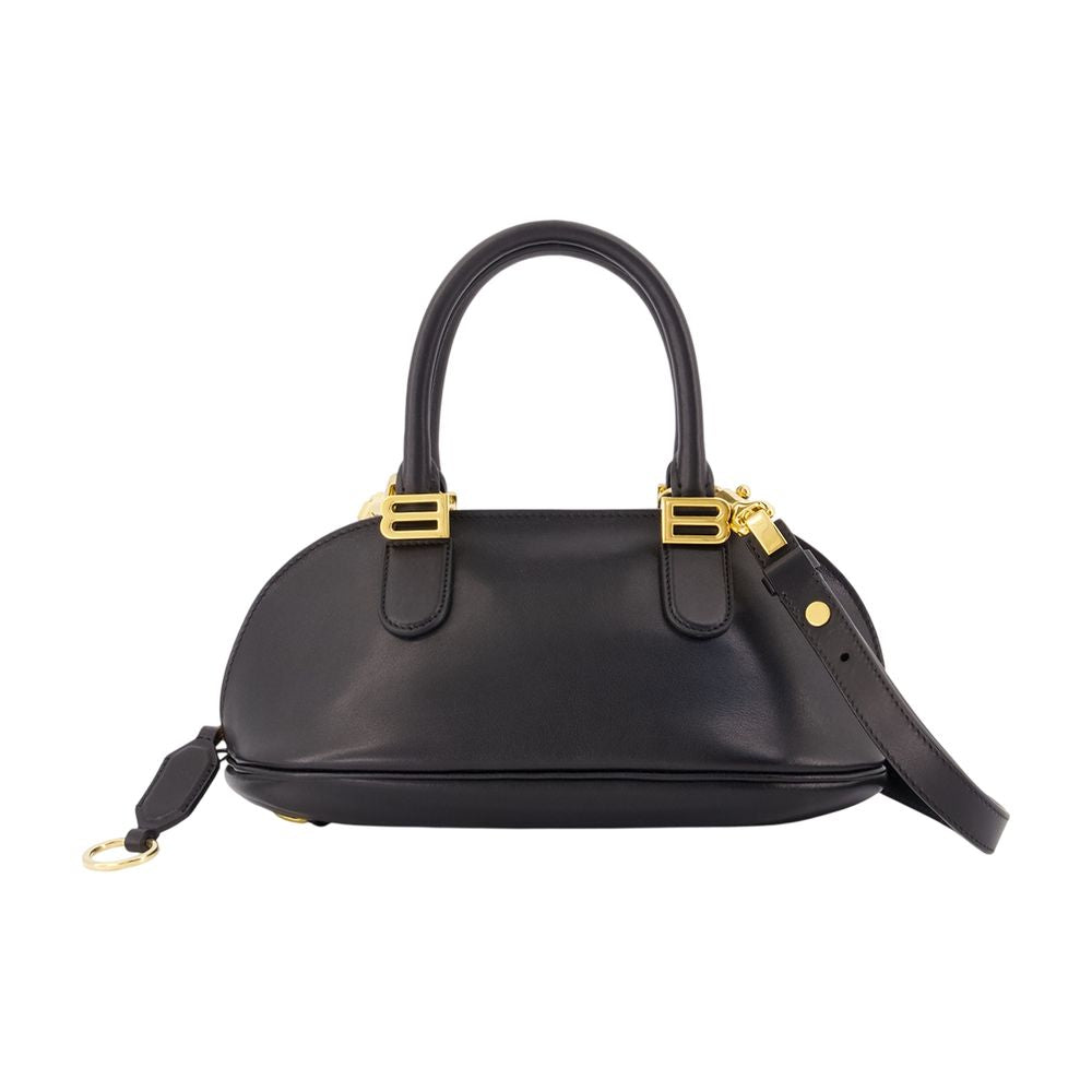 Balenciaga Bolero Bowl Top Handle Bag — Black