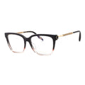 Chopard VCH333W Cat-Eye Acetate and Metal Eyeglasses — Black