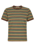 Marni Striped Cotton T-Shirt — Multicolor