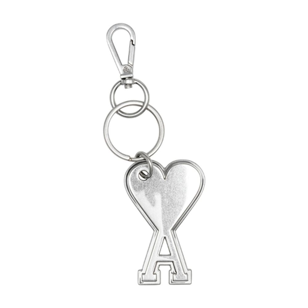 AMI Paris Key Case — Silver