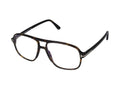 Tom Ford FT5737-B Injected Acetate Eyeglasses — Black
