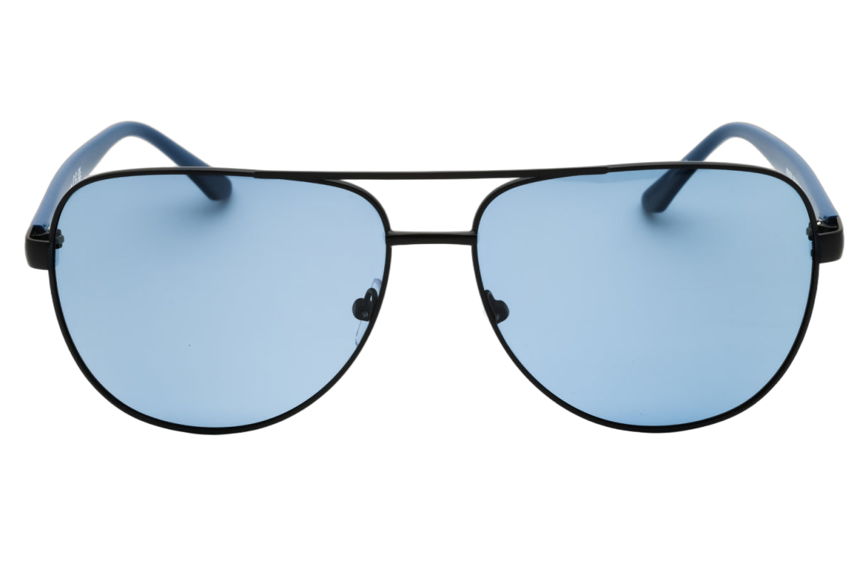 Bmw BS002802M Aviator Full Rim Sunglasses — Black