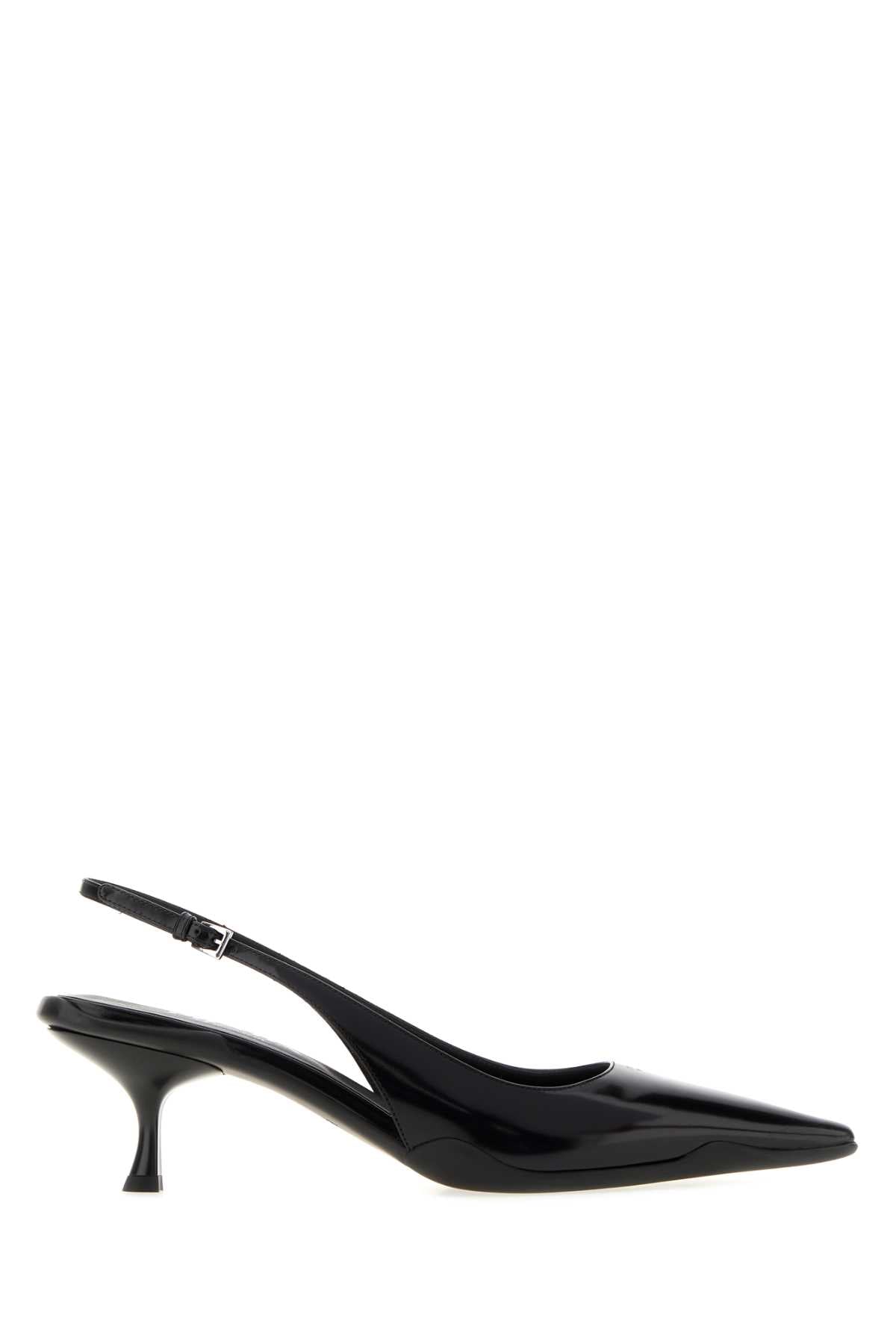 Prada Slingback Heel — Black