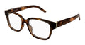 Saint Laurent Tortoiseshell Acetate Eyeglasses — Havana