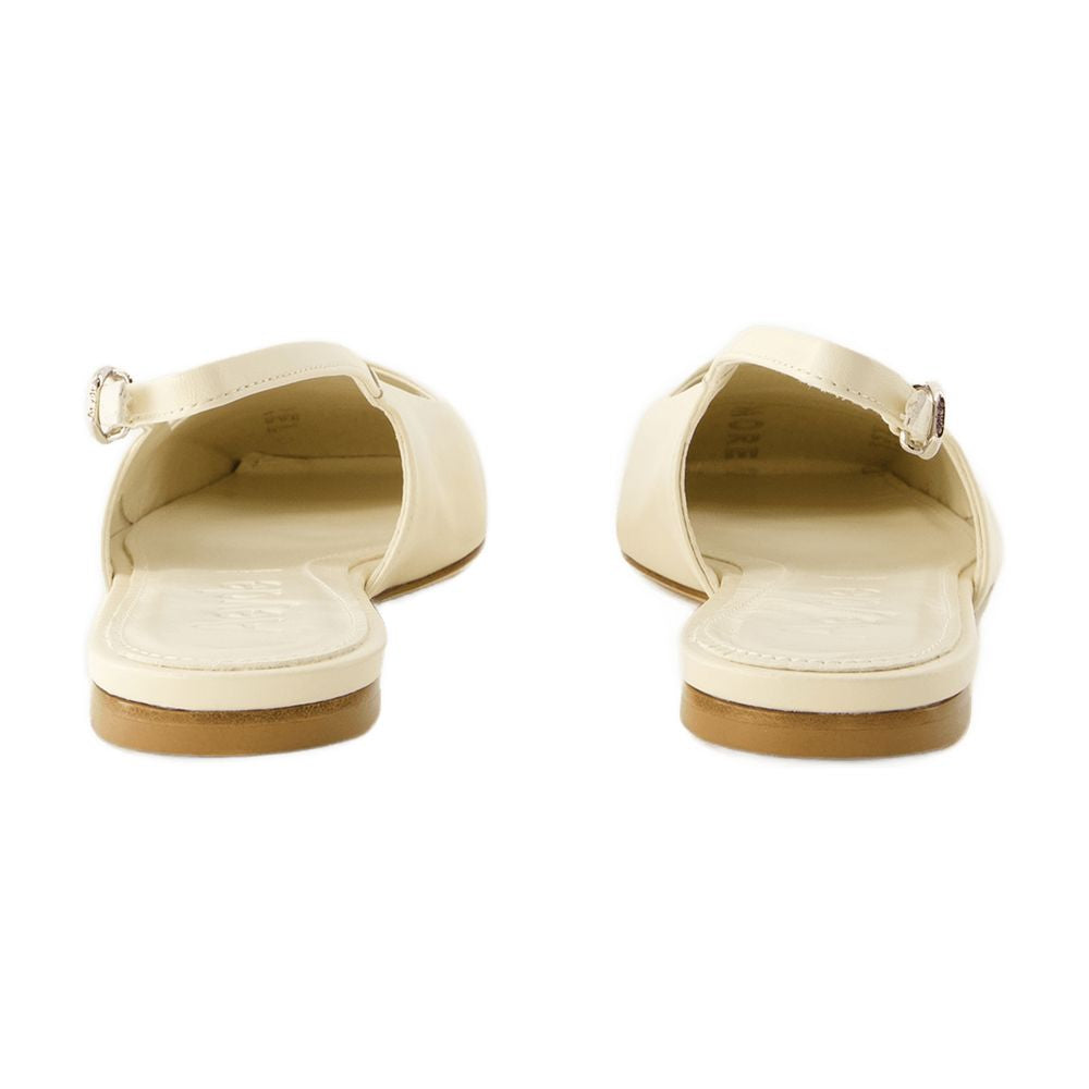 Aeyde Liya Mule — White