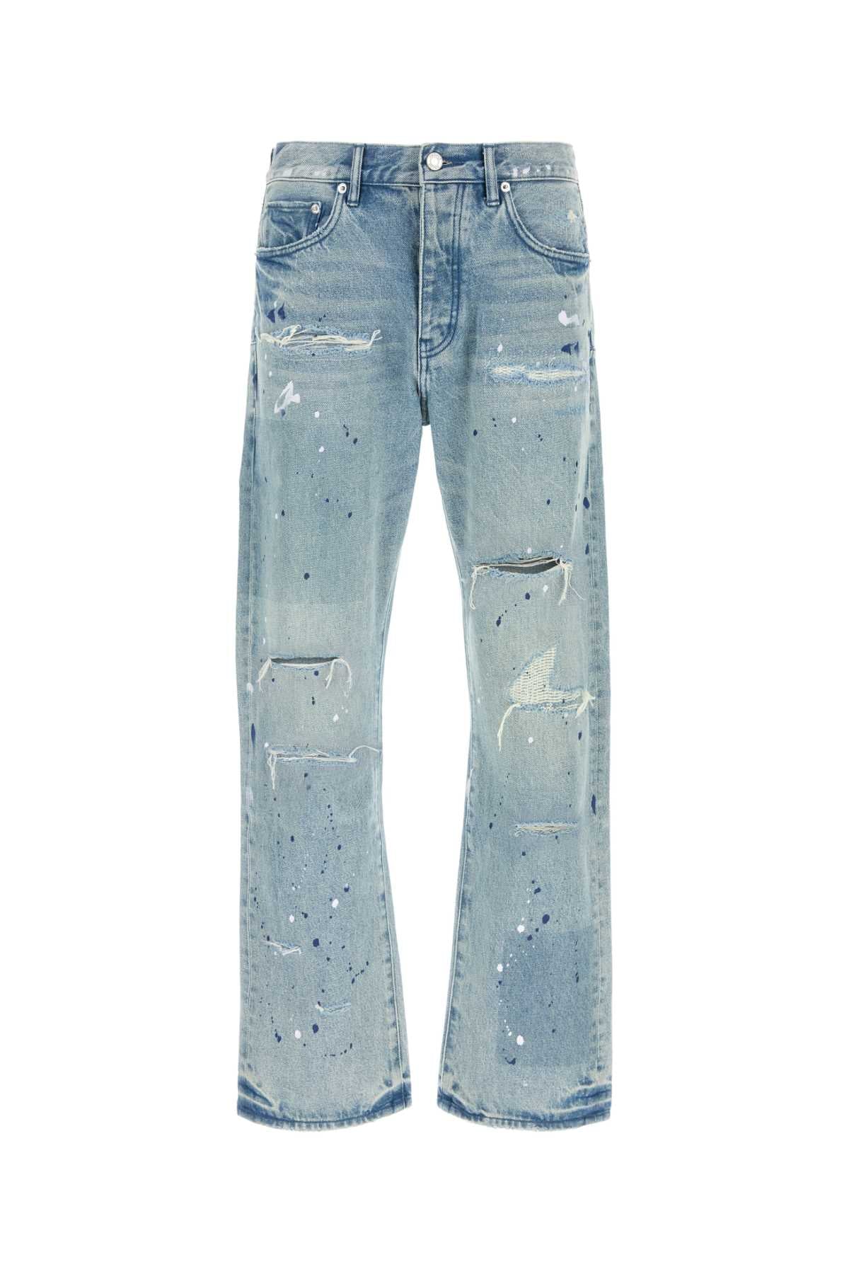 Purple Denim Ltindigo Jeans — Blue