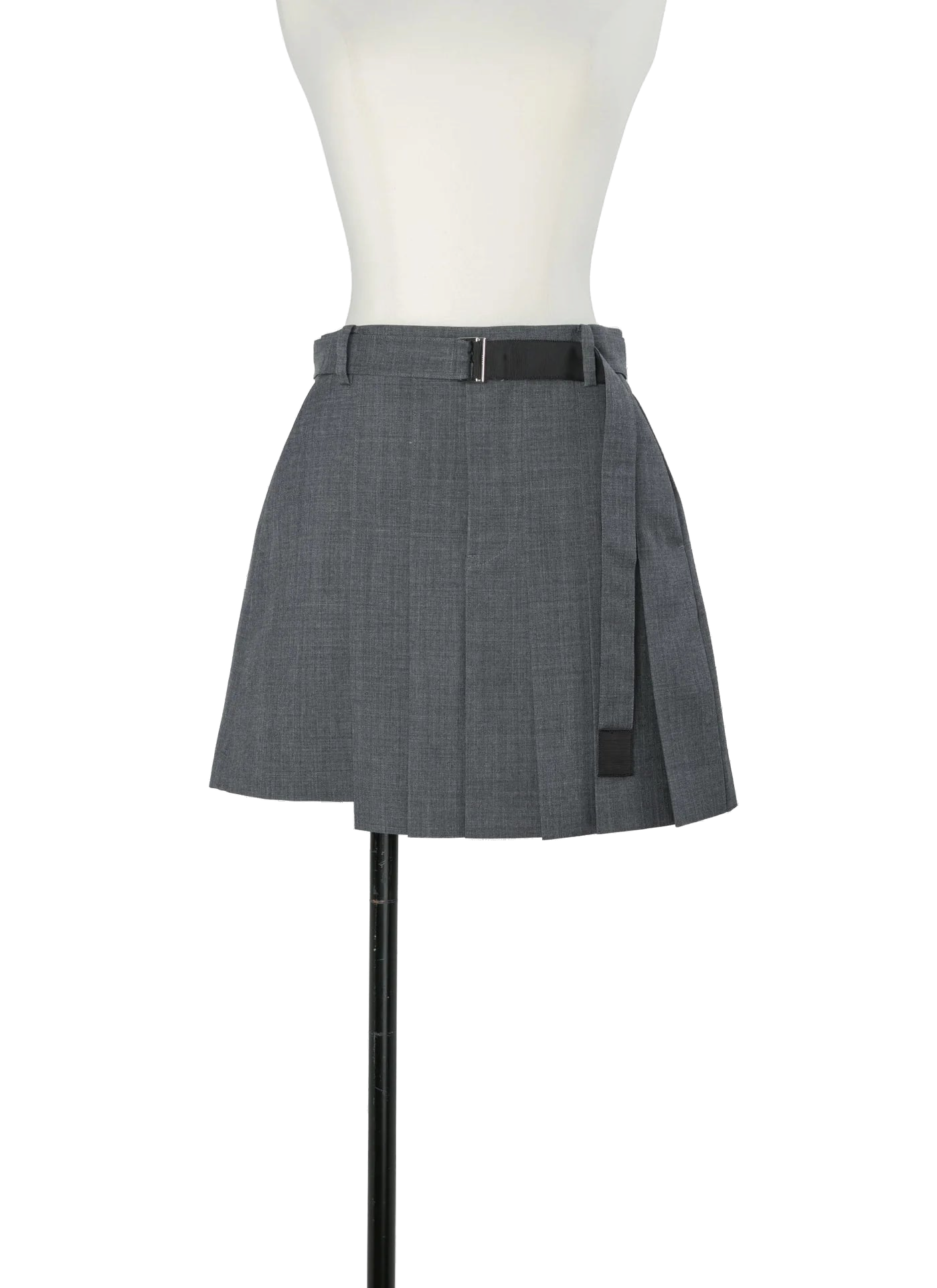 Sacai Tailored Suiting Bermuda Short — Gray