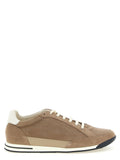 Brunello Cucinelli Calfskin Low Top Sneaker — Beige
