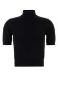 Dolce & Gabbana Cashmere Turtleneck Sweater — Black