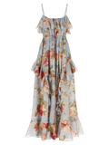 Zimmermann Roselight Dress — Gray