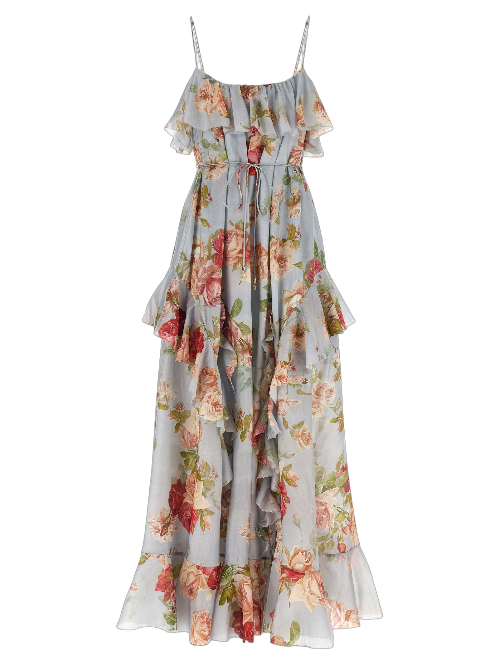 Zimmermann Roselight Dress — Gray