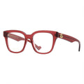 Gucci GG0958O006 Square Full Rim Eyeglasses — Red